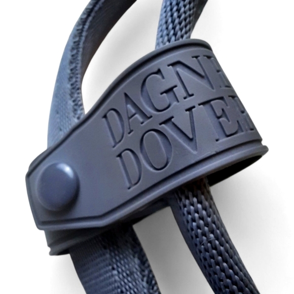 DAGNE DOVER Landon Ash Blue Neoprene Duffle Work Tote Gym Office Carry-On Travel - Picture 14 of 16